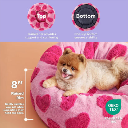 Lesure Calming Donut Bed for Dog/Cat Pet Bed Lesure Pet