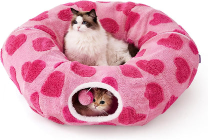 Lesure 2-in-1 Cat Tunnel Bed Pet Supplies Lesure Pet