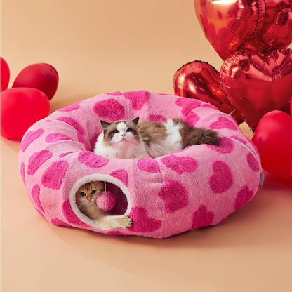 Lesure 2-in-1 Cat Tunnel Bed Pet Supplies Lesure Pet