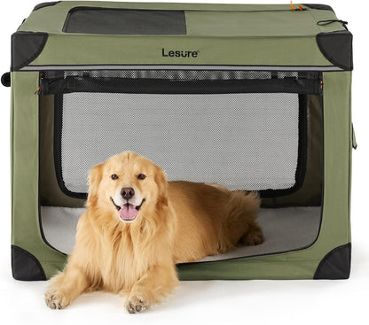 Lesure Soft Collapsible Dog Crate Pet Crate Lesure Pet