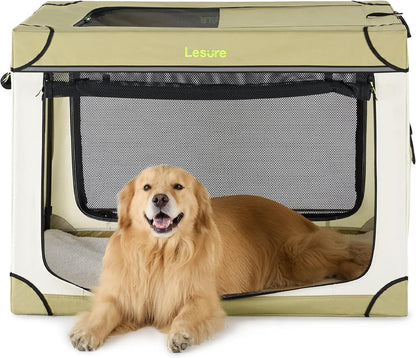 Lesure Soft Collapsible Dog Crate Pet Crate Lesure Pet