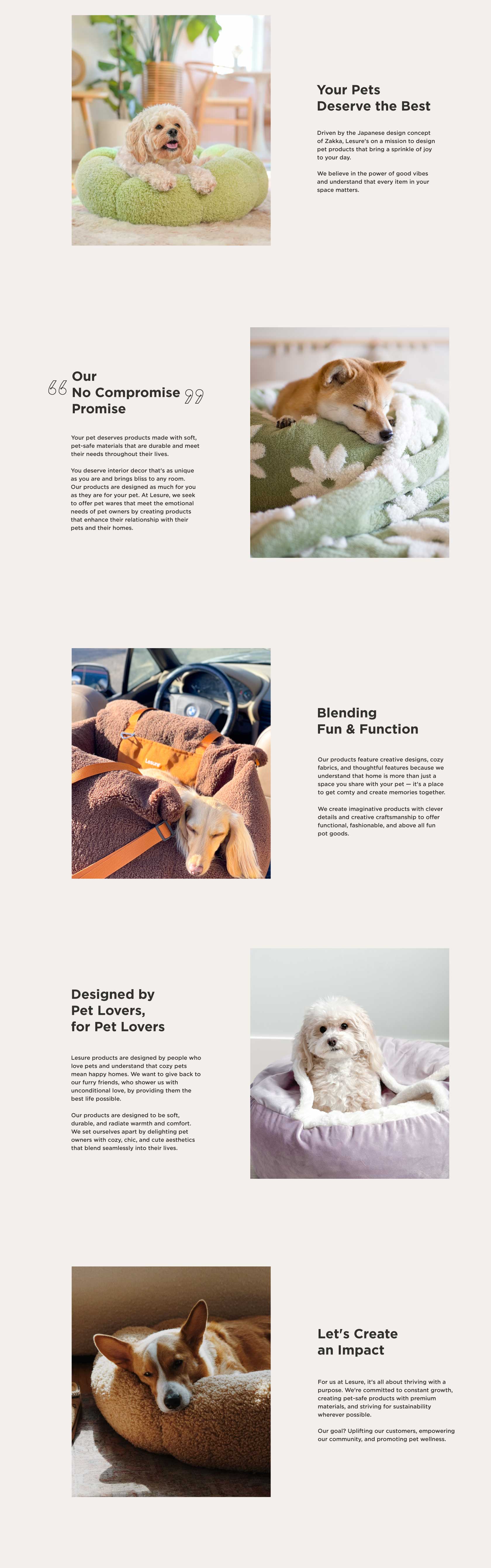 Our Story – Lesure Pet