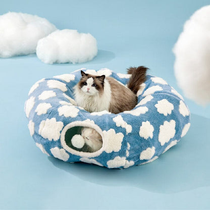 Lesure 2-in-1 Cat Tunnel Bed Pet Supplies Lesure Pet