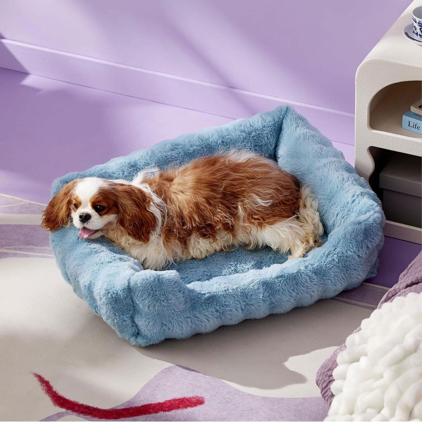 Lesure Faux Fur Bubble Pet Bed Pet Bed Lesure Pet