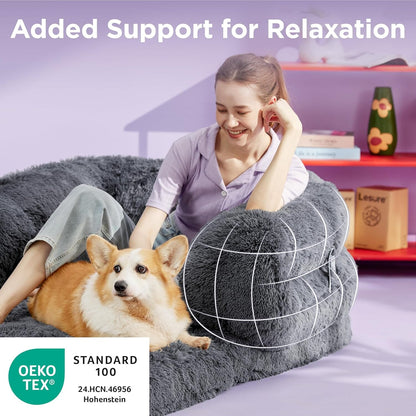 Lesure 3 in 1 Foldable Human Dog Bed Pet Bed Lesure Pet