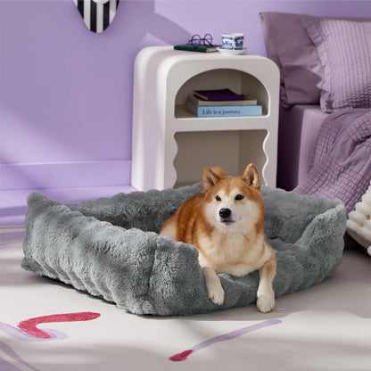 Lesure Faux Fur Bubble Pet Bed Pet Bed Lesure Pet