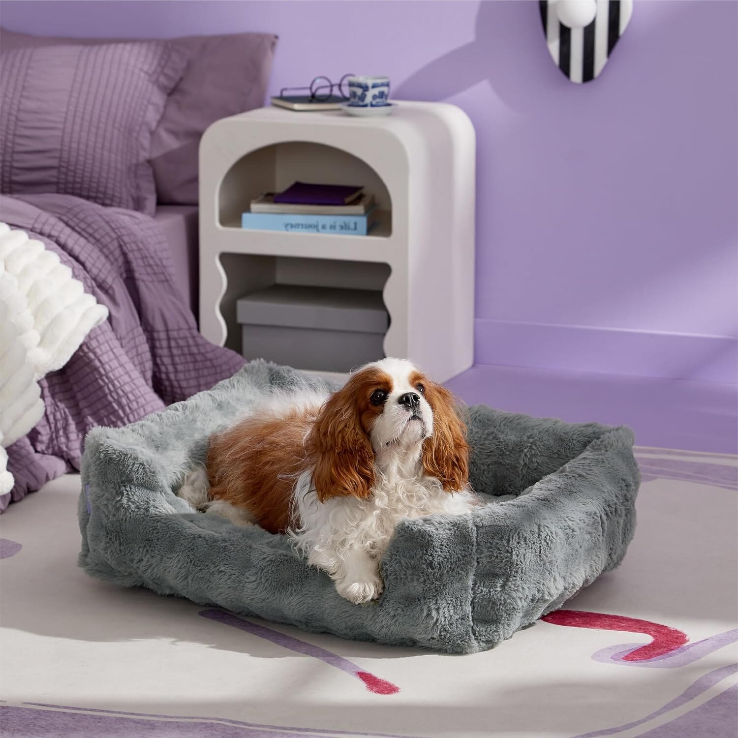 Lesure Faux Fur Bubble Pet Bed Pet Bed Lesure Pet