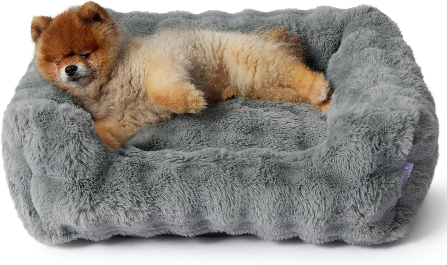 Lesure Faux Fur Bubble Pet Bed Pet Bed Lesure Pet