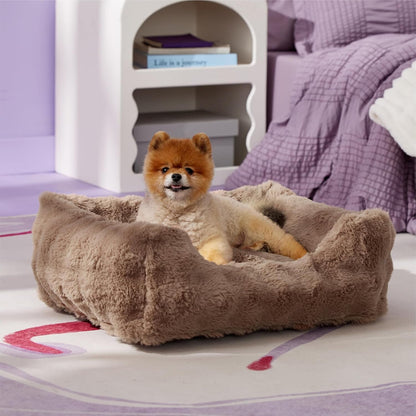 Lesure Faux Fur Bubble Pet Bed Pet Bed Lesure Pet