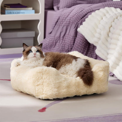 Lesure Faux Fur Bubble Pet Bed Pet Bed Lesure Pet