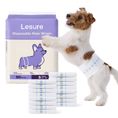 Lesure Disposable Male Dog Diapers
